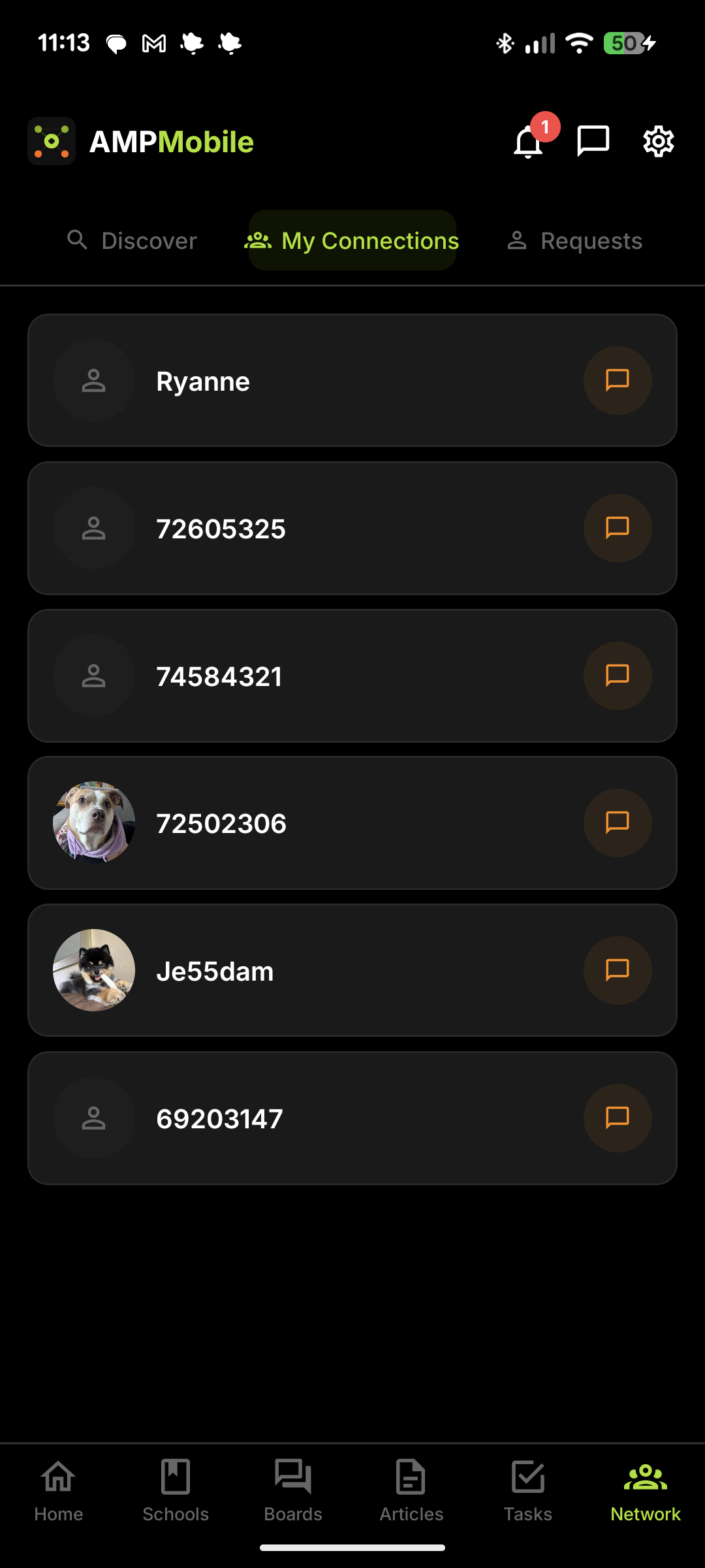 Mobile-My-Connections